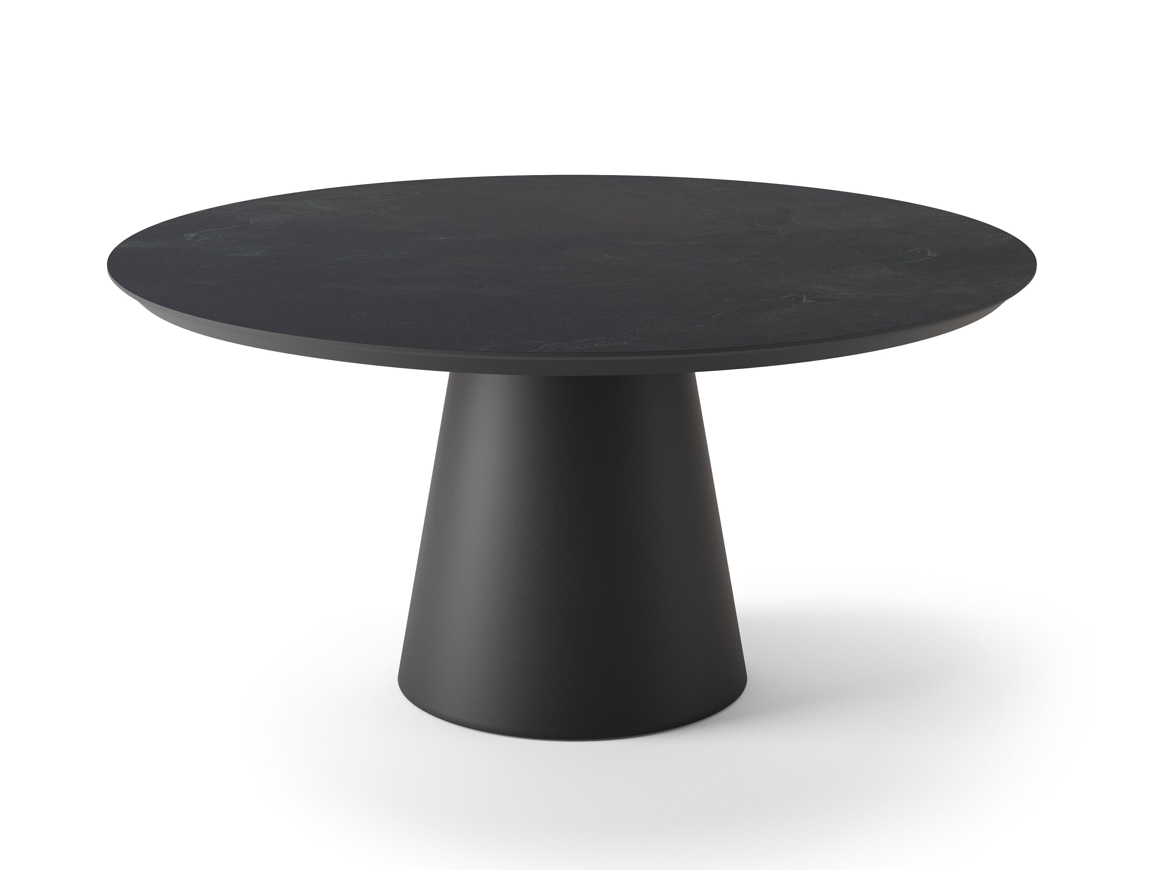 Круглый керамический и алюминиевый садовый стол Jati Kebon Фортуна ARCH-00138462 - Вид №2