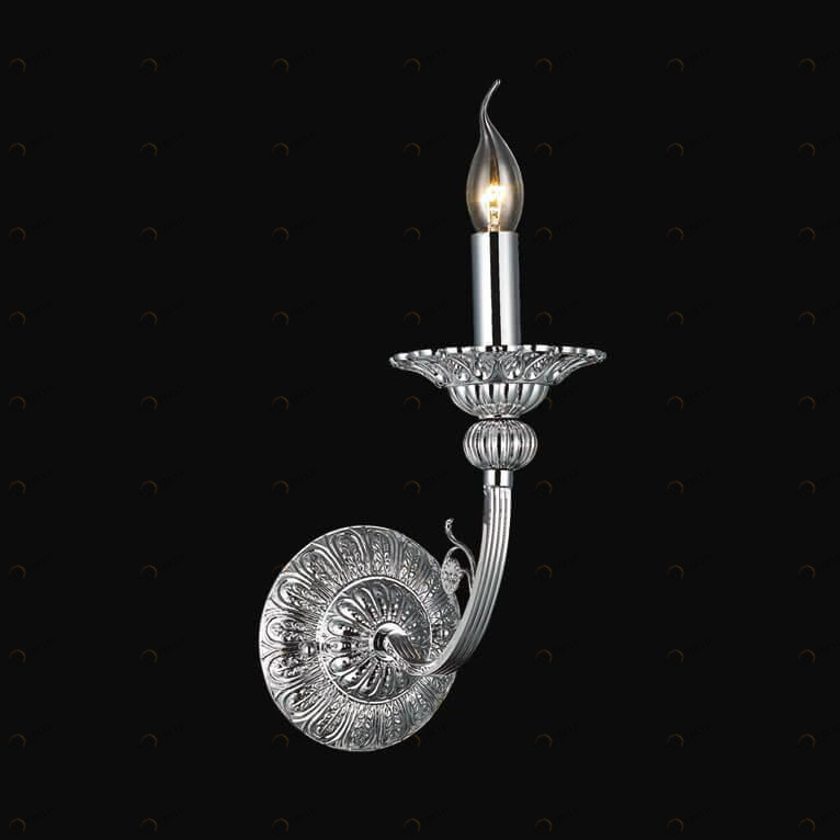 Бра металлическое хром Newport 10301/A NEWPORT СВЕЧА 00-3928222 Хром 