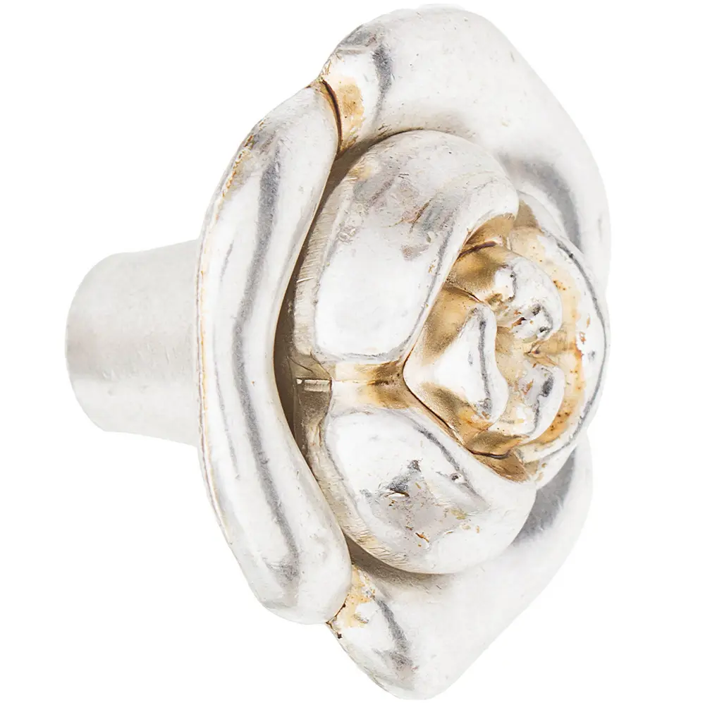 Мебельная ручка-кнопка RC087AS/SG.4 металл цвет матовое золото BOYARD STLM-2157691