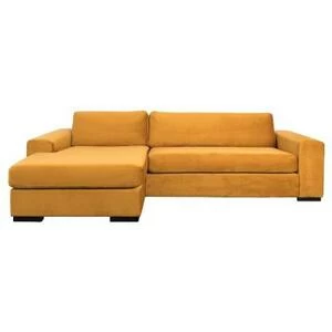 Диван Fiep левосторонний, охра