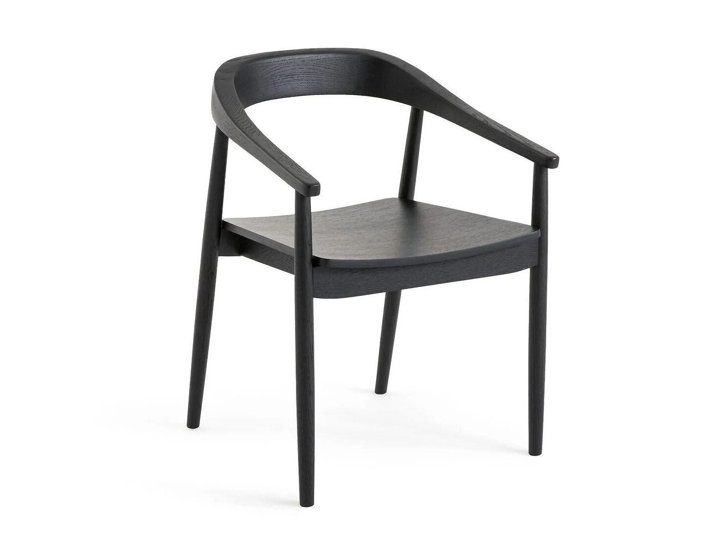 Деревянный стул с подлокотниками AMPM GALB ARCH-00123234