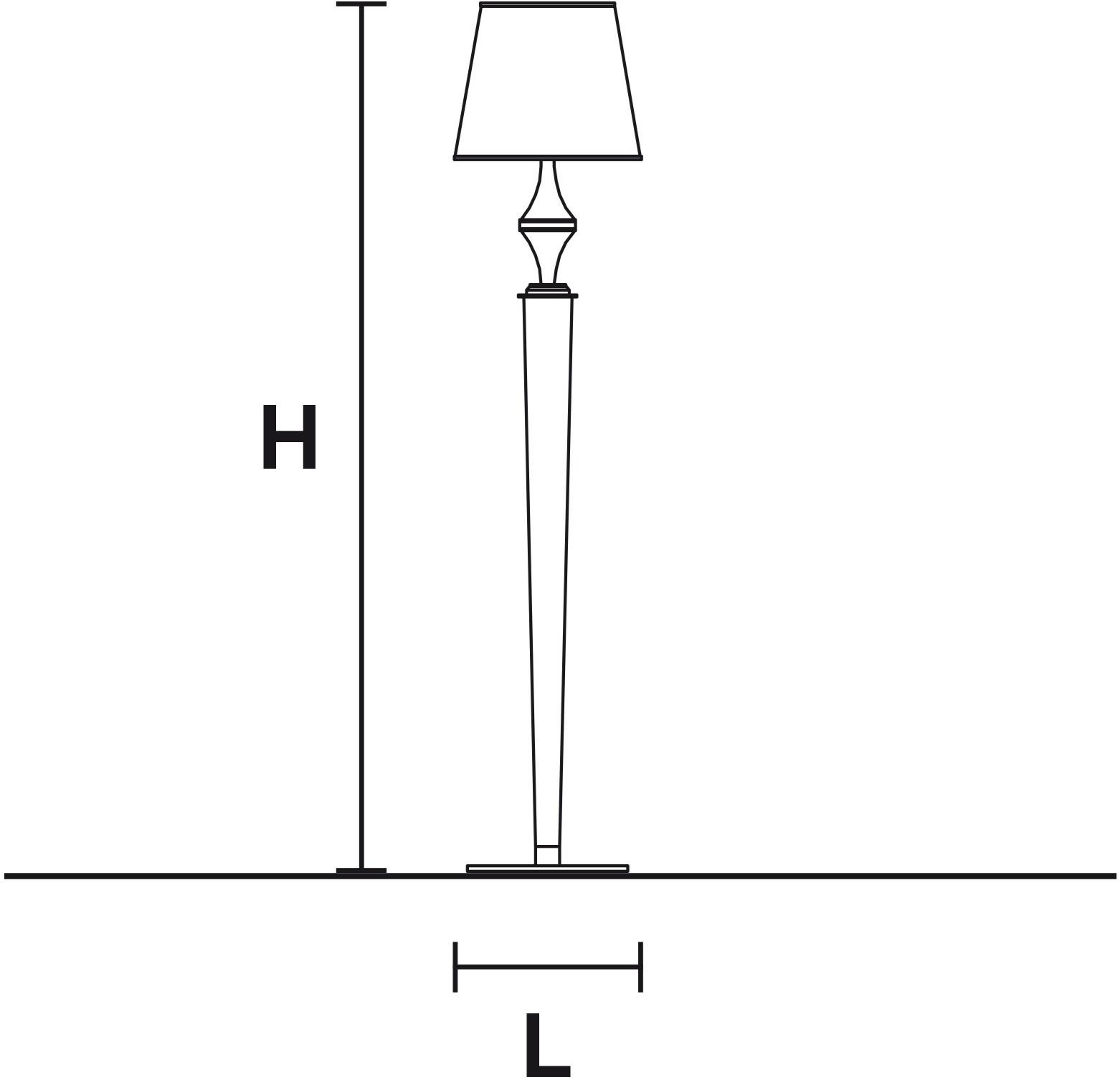 Masiero Торшер из экокожи Darshan sun-id-1466788 - Вид №1