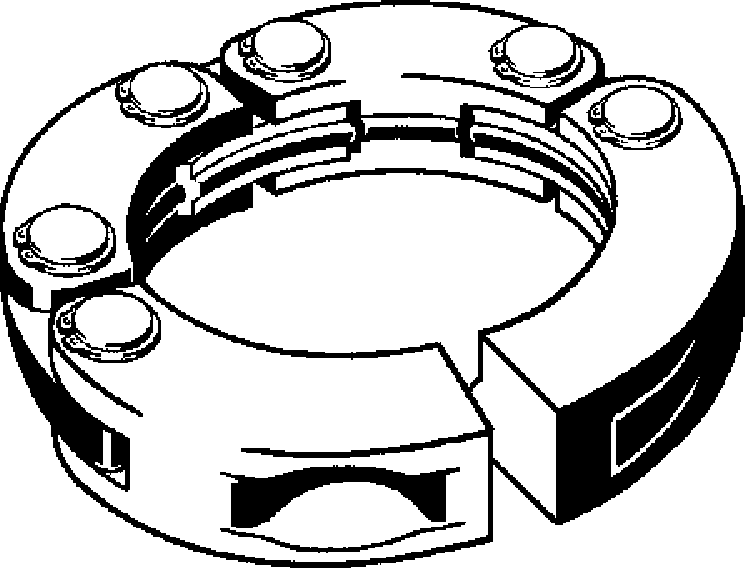 359 249 Модель 2297.2XL Трубопроводные системы  Системные пресс-инструменты  Системные пресс-кольца, системные пресс-цепи  Металлические пресс-системы Santreyd  - Вид №1