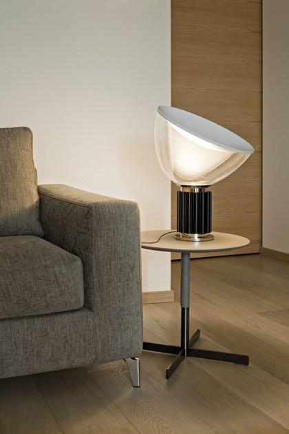 Flos Настольная светодиодная лампа отраженного света из алюминия и стекла Home collection - tavolo F66040 - Вид №7