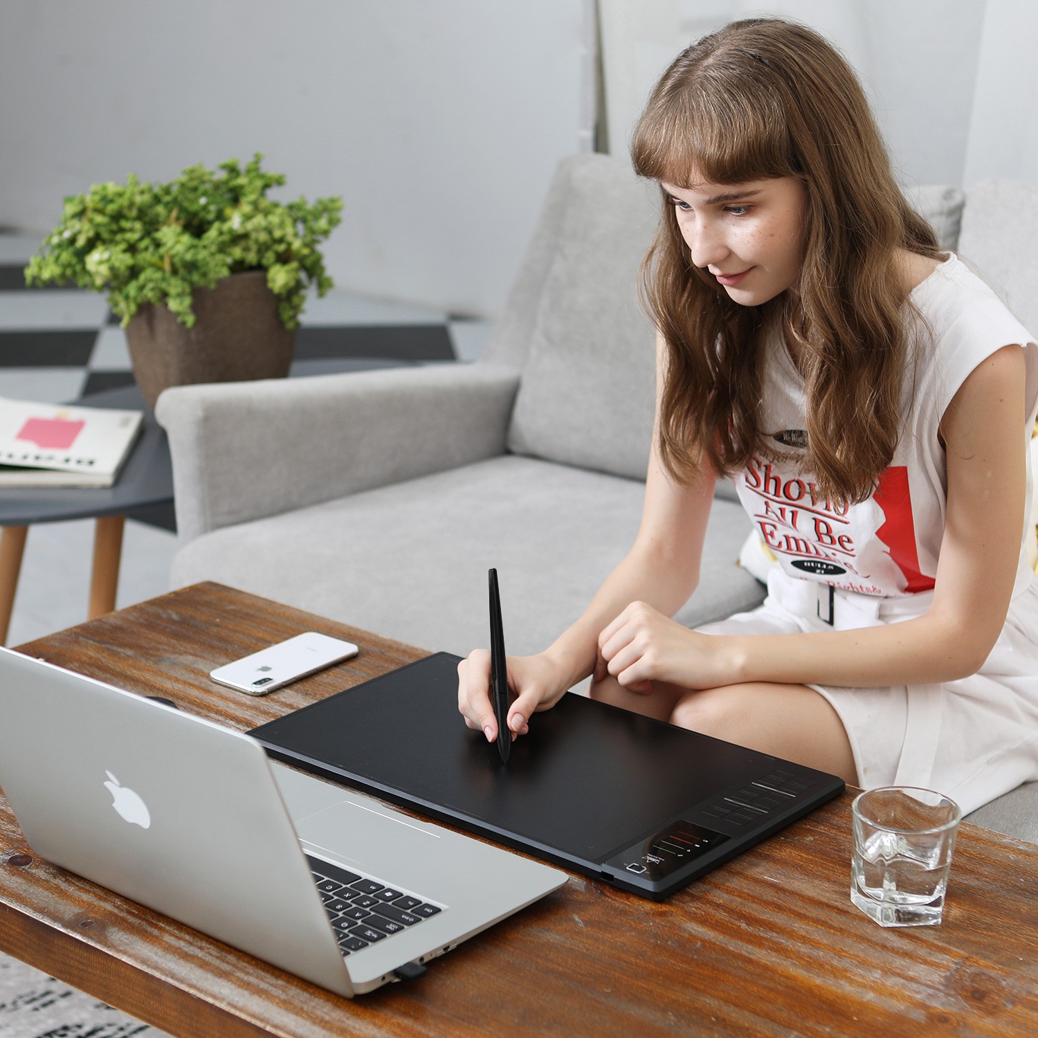 WH1409 Графический планшет Huion Santreyd  - Вид №7