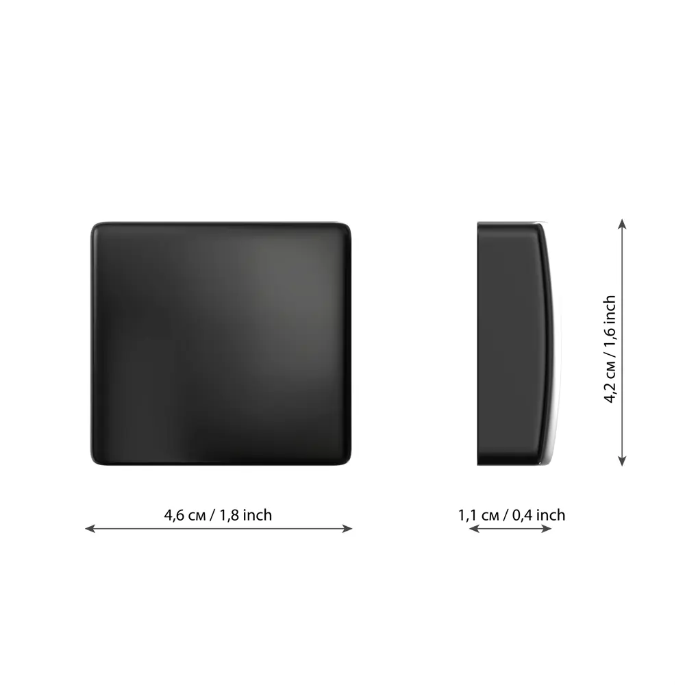 Декоративное основание для подвесных аксессуаров Lemer You Color цвет черный 85202127 STLM-2184816 Нет - Вид №3
