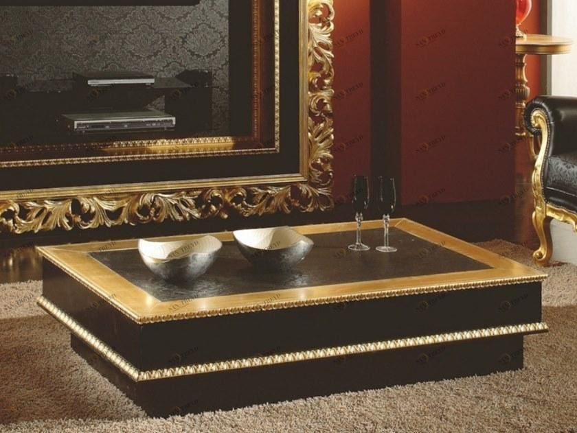 SCAPPINI & C Низкий прямоугольный деревянный журнальный столик 35th anniversary 2210