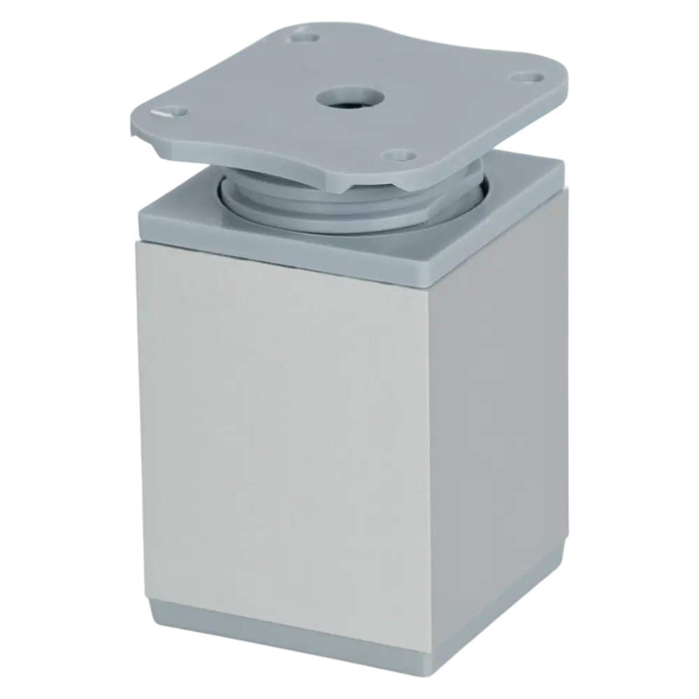 Мебельная ножка TECH-KREP квадратная 60×40 мм с хромированным покрытием 89404173 STLM-1563693