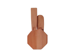 Держатель кухонной посуды из грушевого дерева