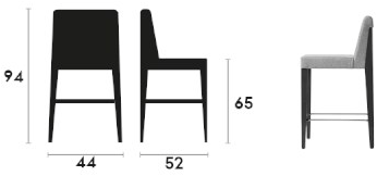 Capdell Стул мягкий со спинкой New york sun-id-1434566 - Вид №2
