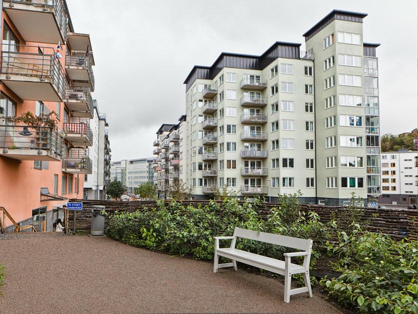 Nola Industrier Скамейка из дерева с подлокотниками Vejby sun-id-1510979 - Вид №2