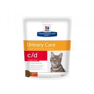 ПР0026752 Корм для кошек Hill"s Prescription Diet Feline C/D при цистите, курица сух. 400г Hill's
