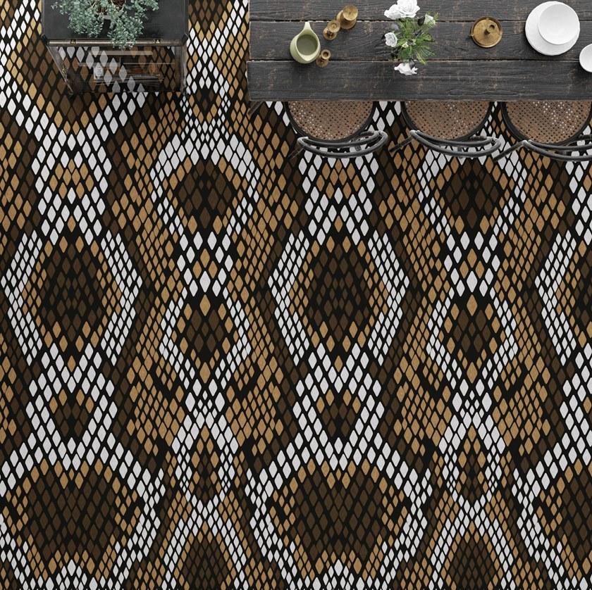 YO2 Прямоугольный коврик из полиамида Vellum skins sun-id-1353318 - Вид №1