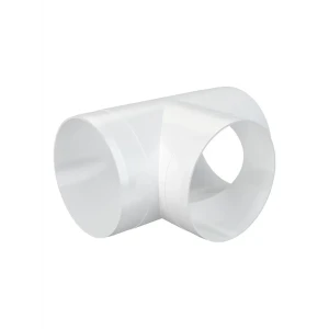 Тройник для круглых воздуховодов Fonet D125 мм пластик