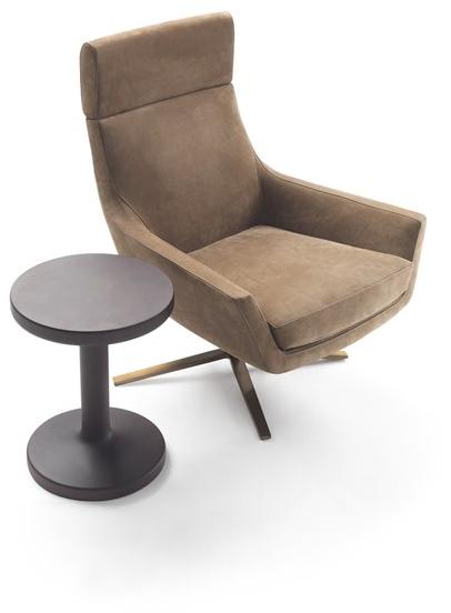 Marelli Круглый журнальный столик из массива дерева для гостиной sun-id-1410232 - Вид №2