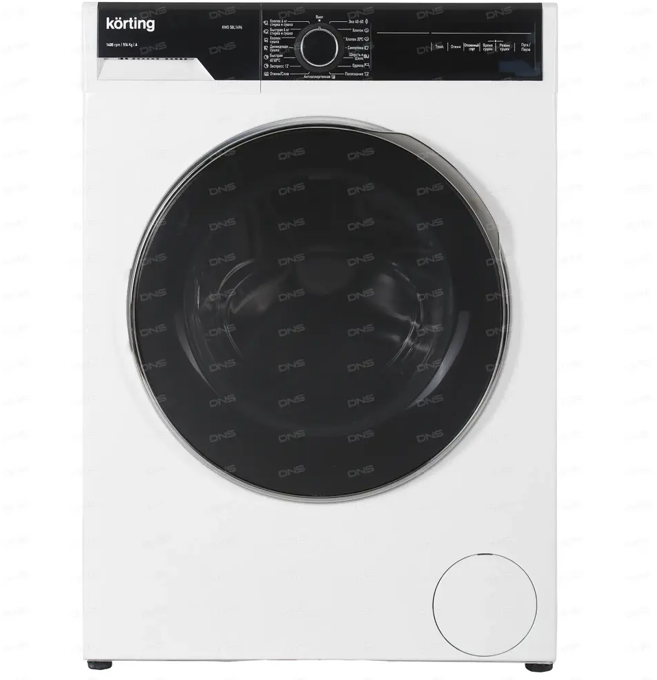 90751776 Стиральная машина Korting Kwd 58l1496 63x87x63 см 6 кг цвет белый STLM-0367857