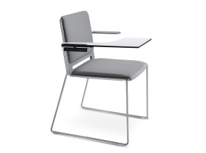 Сани стул с подлокотниками