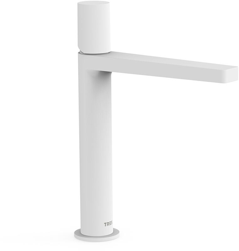 ПРОЕКТ-Смеситель для раковины TRES High с одной ручкой -21120302BM TRES