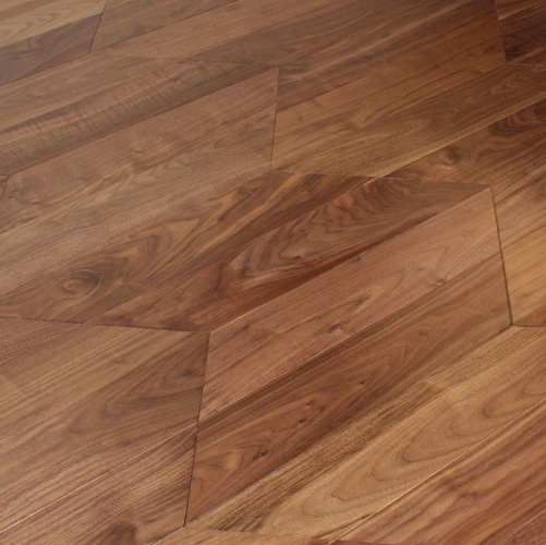 Паркет Ёлка Marco Ferutti Louvre Американский 15*90*485мм Орех Европейский (Грецкий) Любая на выбор (Гладкая) 485х90 мм 2600700105 - Вид №5