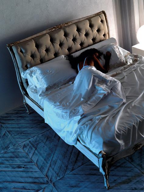 Grifoni Silvano Двуспальная кровать с мягким изголовьем sun-id-1358388 - Вид №1