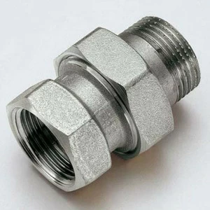 Разъемное соединение НВ с прокладкой O-ring никелированное TIEMME 3/4"