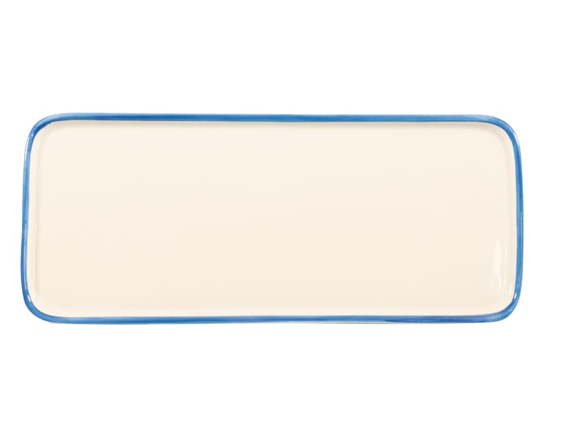 Керамическая прямоугольная тарелка Zafferano Лидо ARCH-00012527