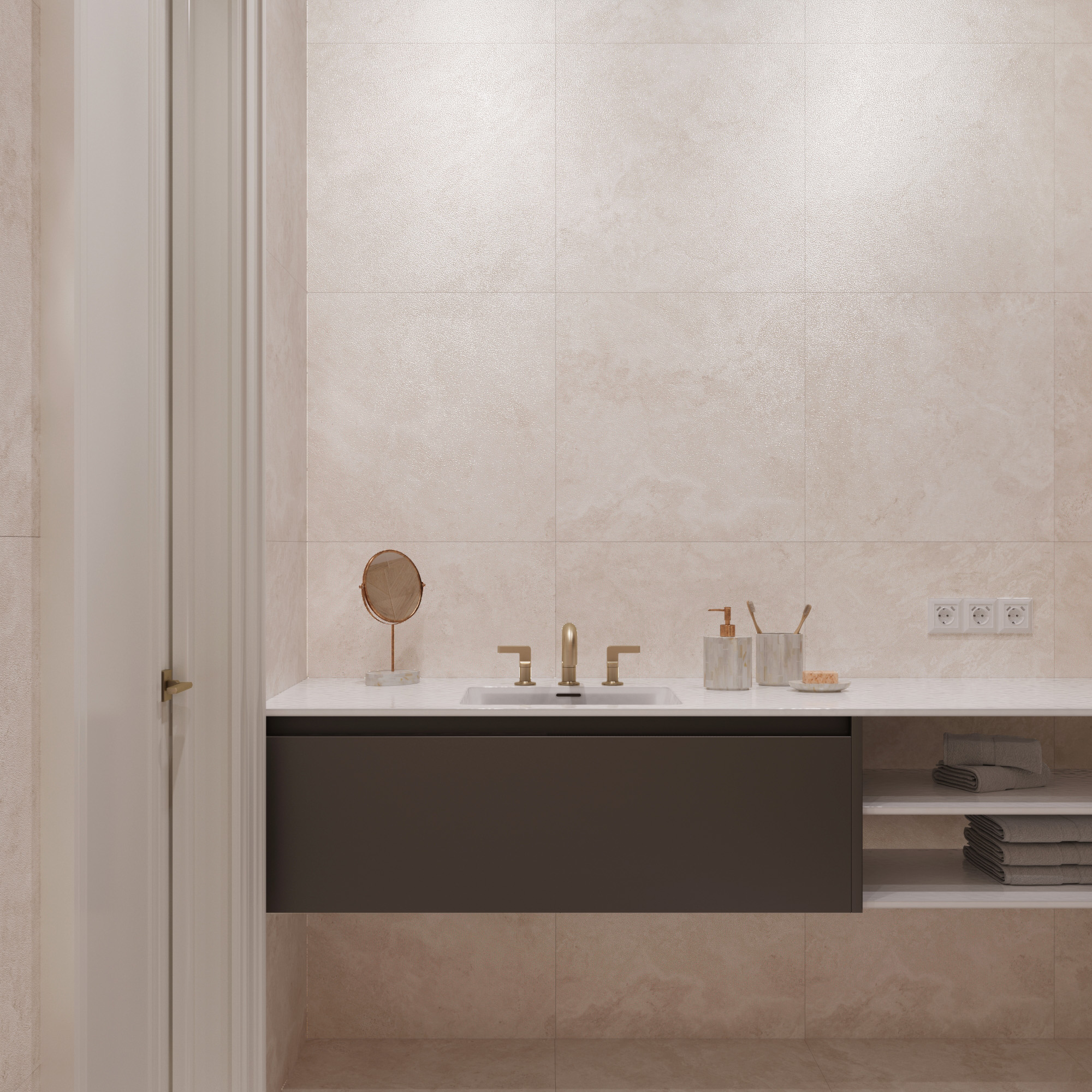ARAWAK WHITE ARCADIA CERAMICA RT6009-B