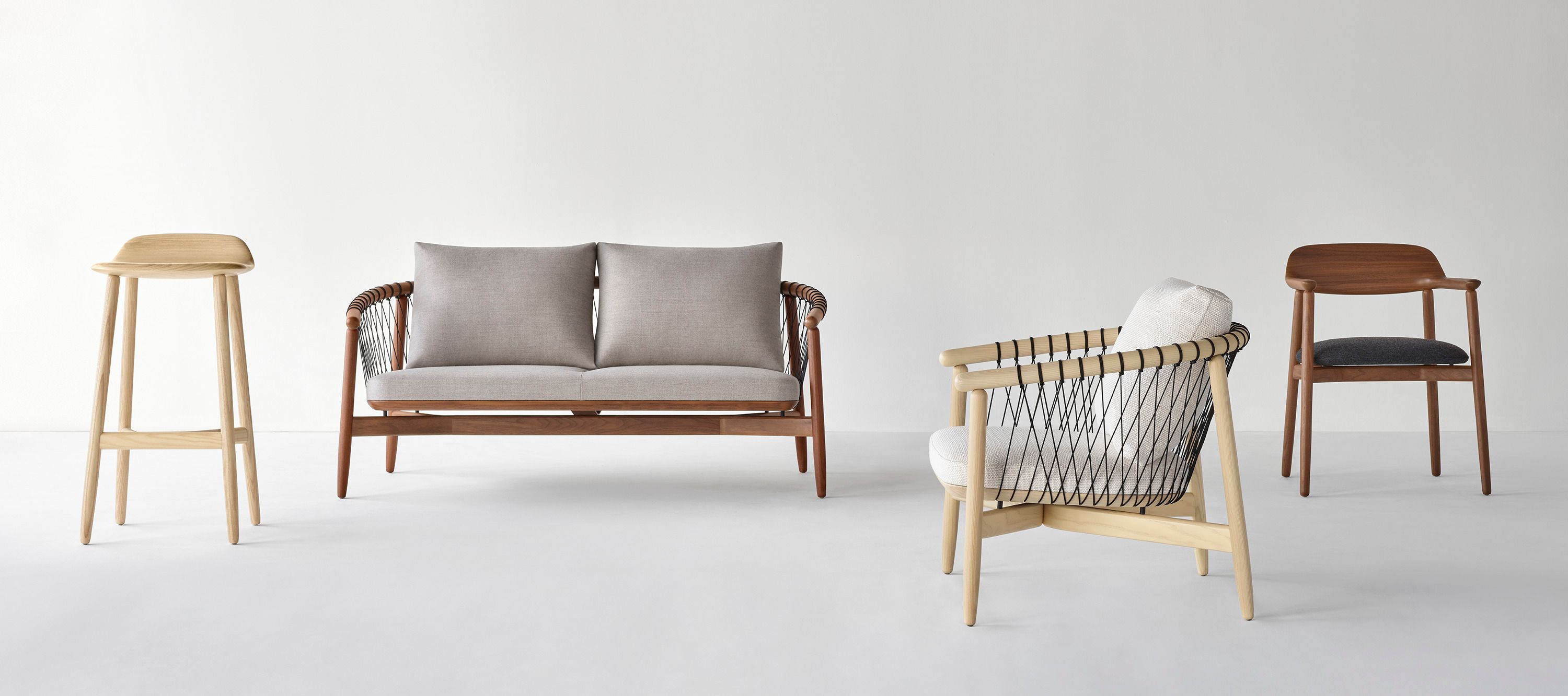 Деревянный табурет Herman Miller Crosshatch ARCH-00123360 - Вид №8