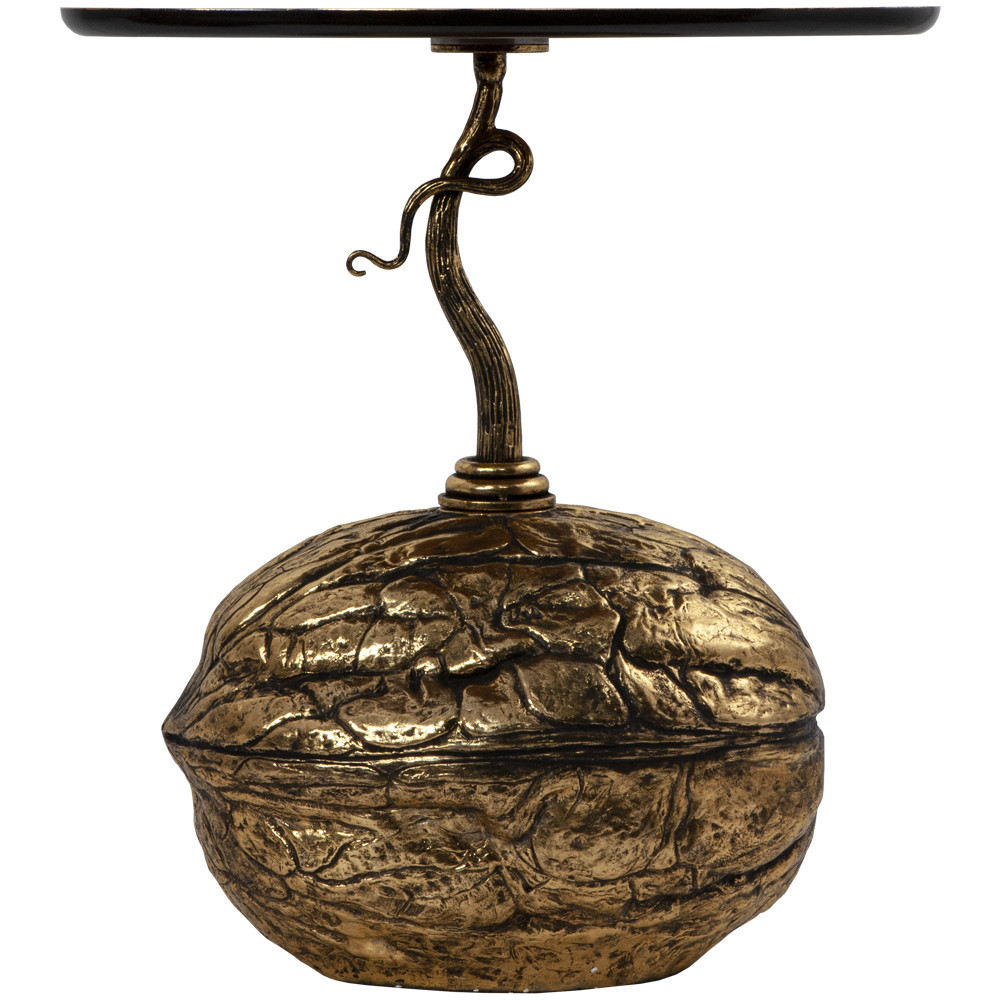 17142 Столик декоративный Царский орех Золото BOGACHO 4627179652692 - Вид №3