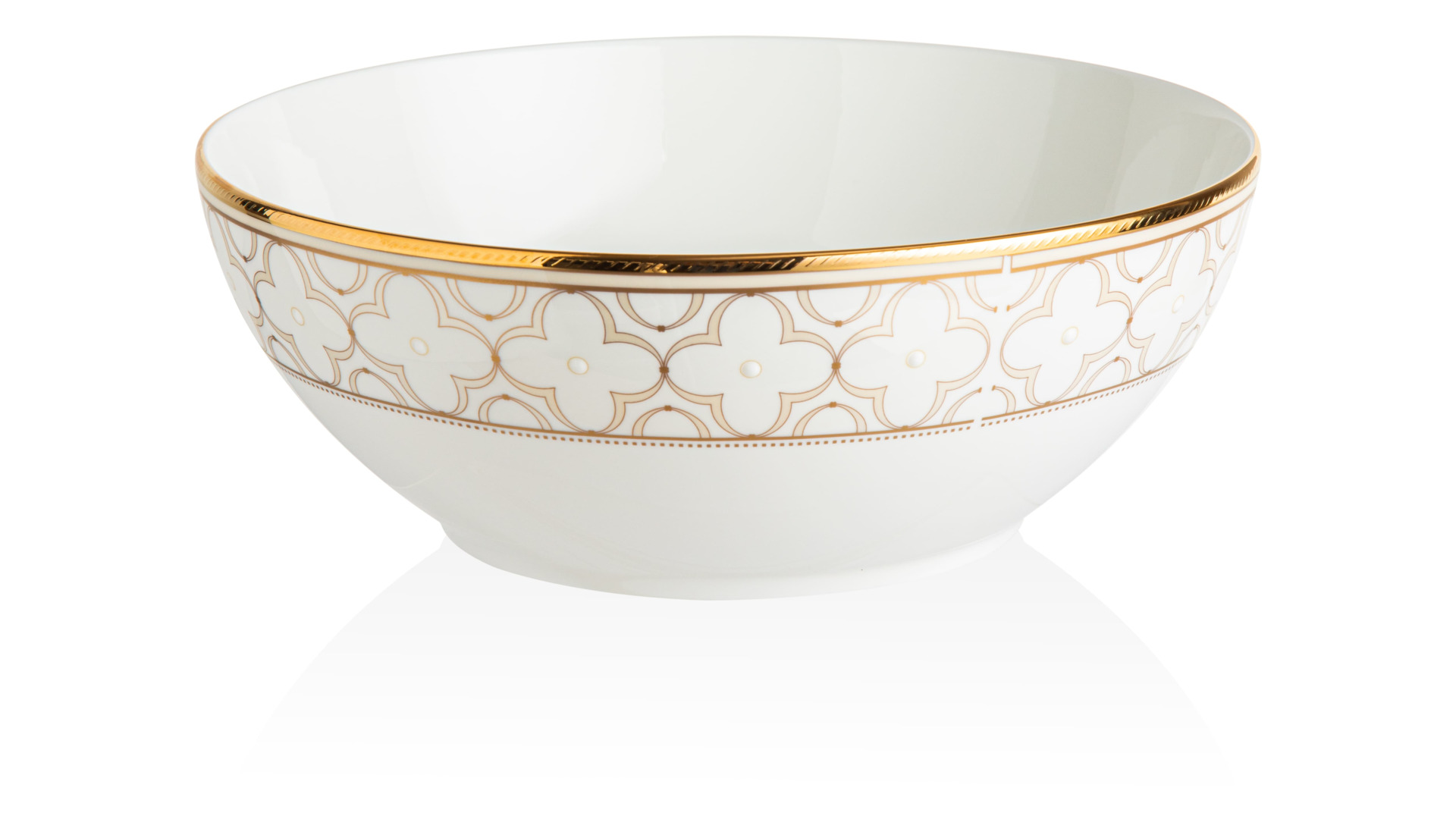 10668450 Noritake Сервиз столовый Noritake "Трефолио,золотой кант" на 6 персон 23 предмета Фарфор костяной  - Вид №7