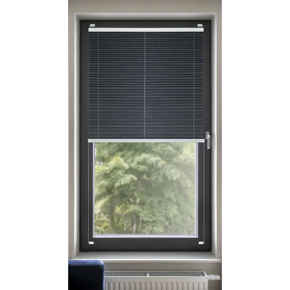 Штора плиссе 65x170 см жаккард графитовая 89411371 STLM-2107419 Santreyd  - Вид №10