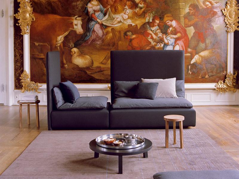 e15 Круглый деревянный журнальный столик  Pa05  - Вид №4