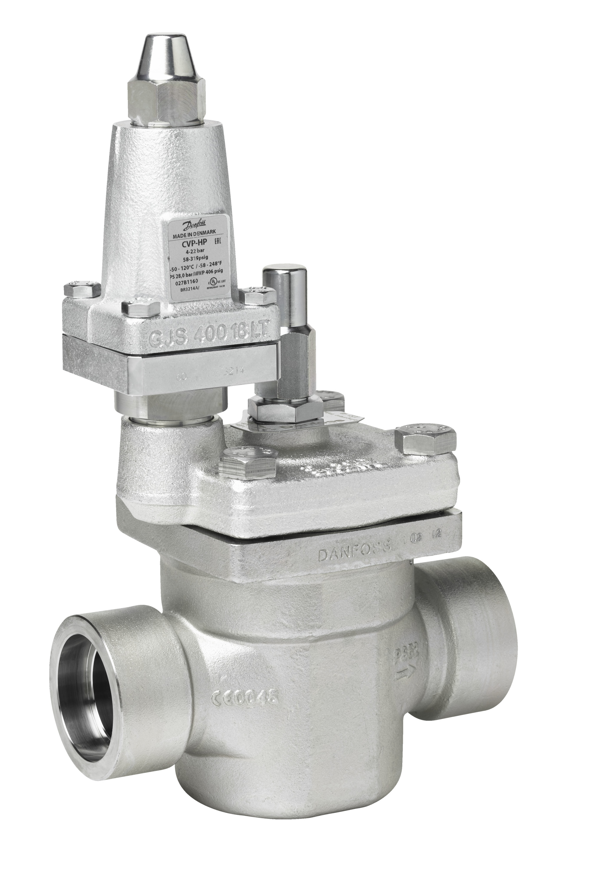 Danfoss ICS — сервоприводные клапаны с пилотным управлением ICS 25-5 (D 20) Клапан регулятор давл. 027H2078  - Вид №14