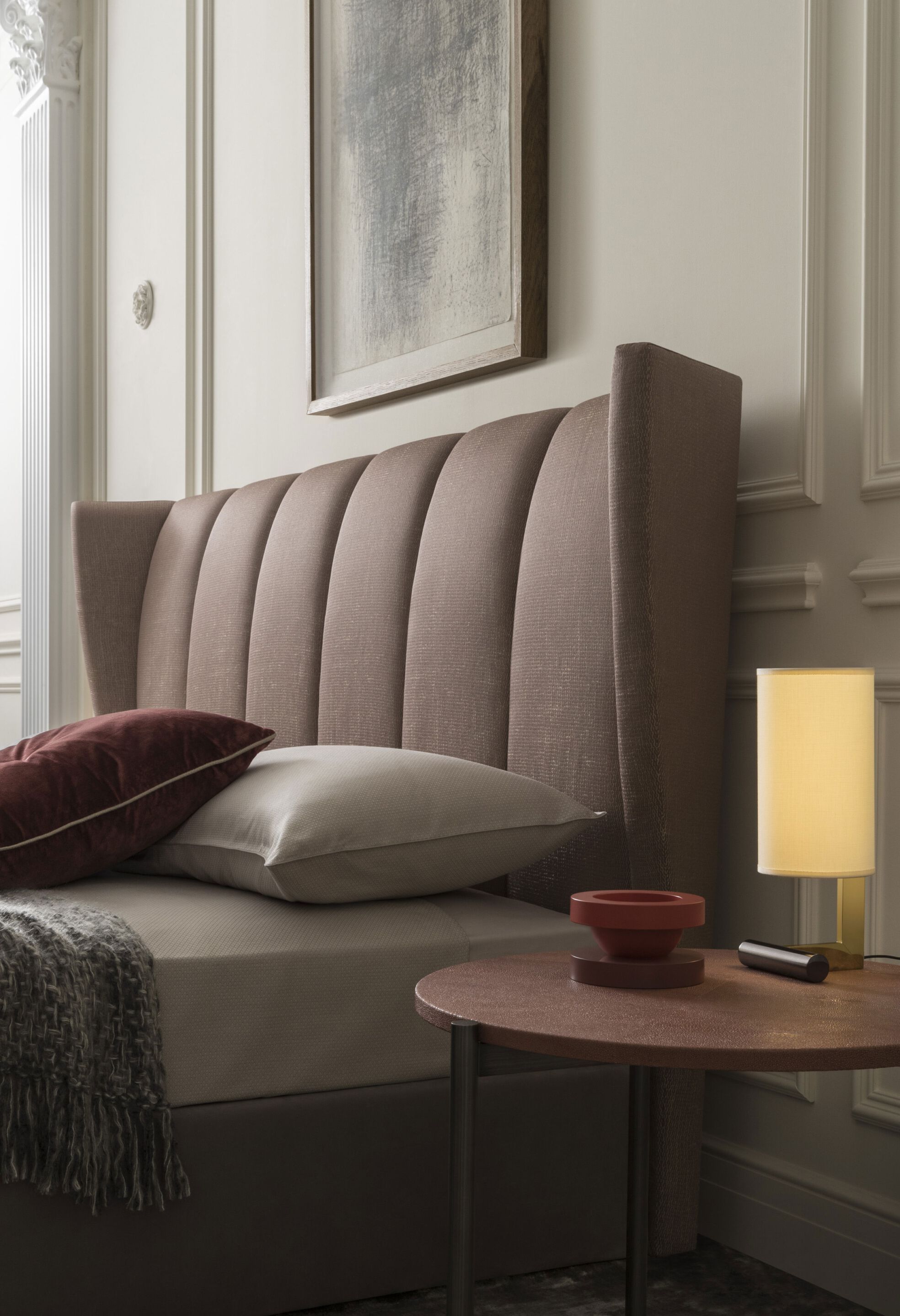 Круглый кожаный журнальный столик OAK Metronome ARCH-00148584 - Вид №4