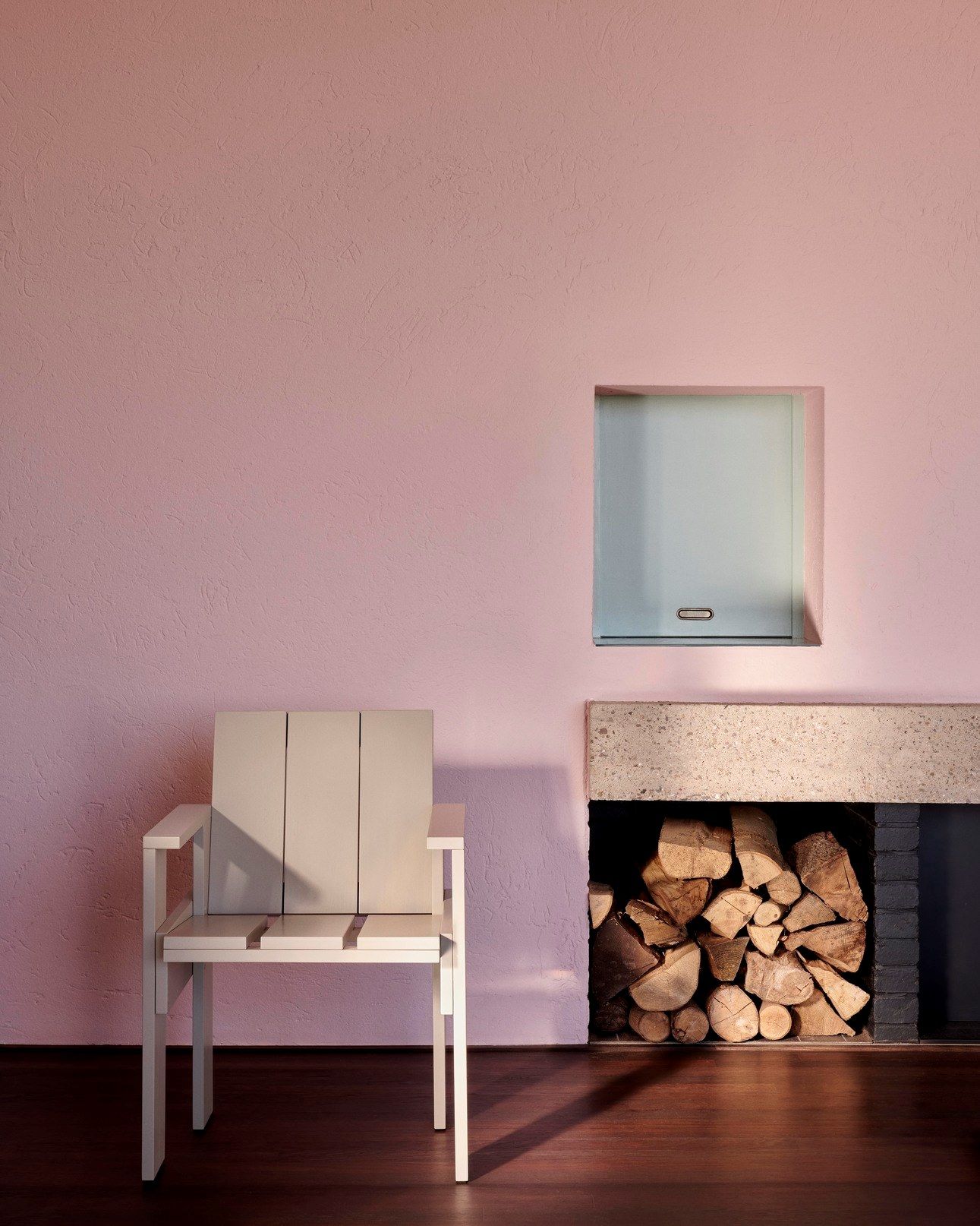 Сосновый садовый стул с подлокотниками Hay ящик ARCH-00028998 - Вид №2