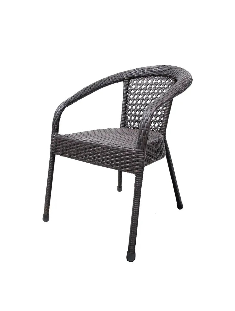 90322966 Кресло садовое Aiko Deco 4019 из ротанга коричневое 53x60x80 см STLM-0963494