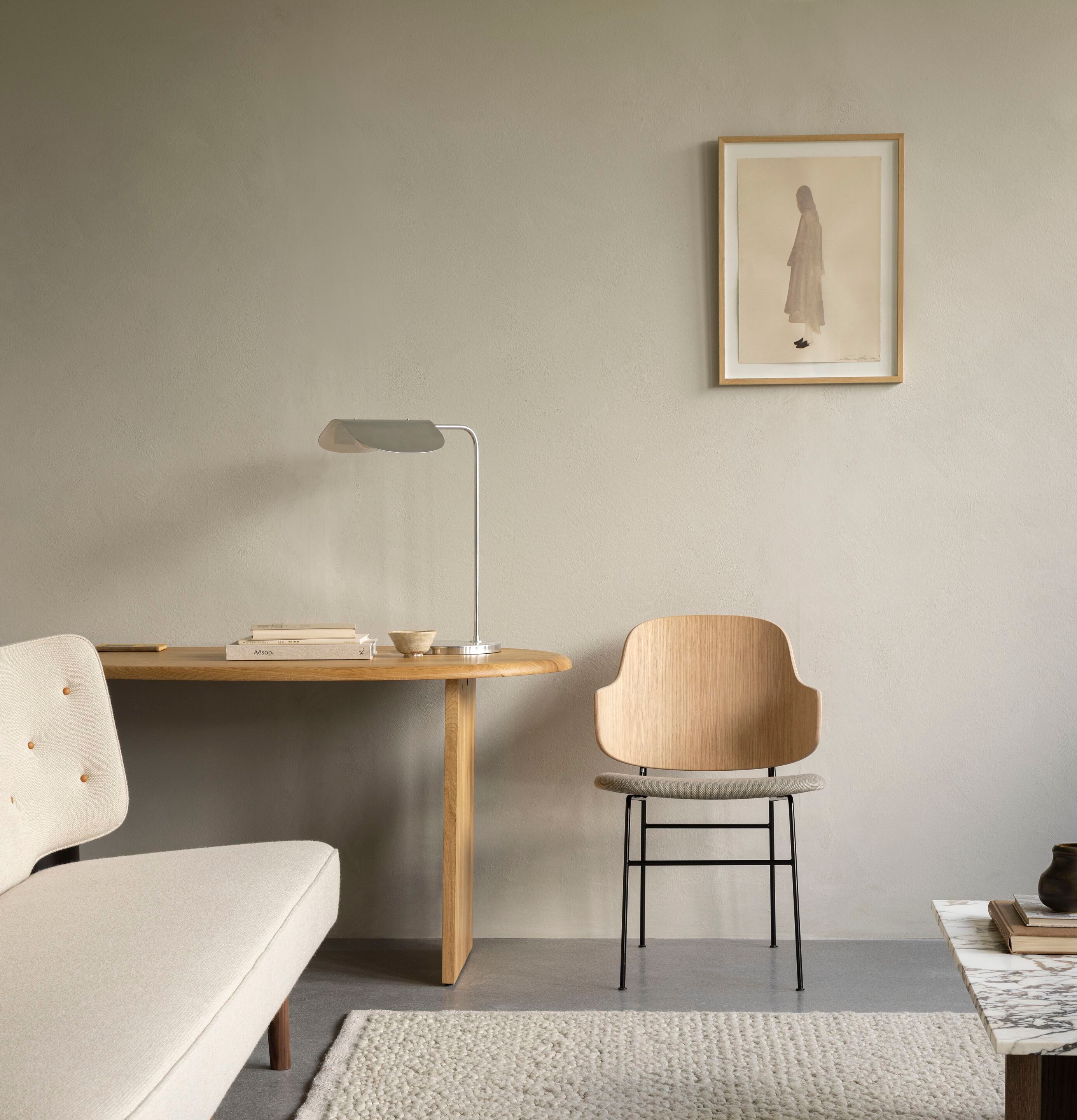 Деревянный стул с мягким сиденьем Audo Copenhagen Пингвин ARCH-00146398 - Вид №11