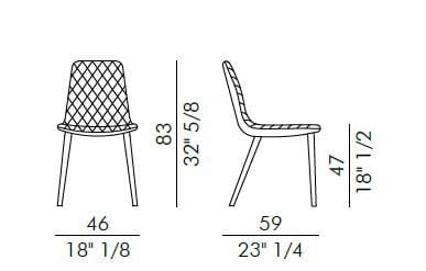 Кожаный мягкий стул EFORMA Lenny ARCH-00097998 - Вид №6