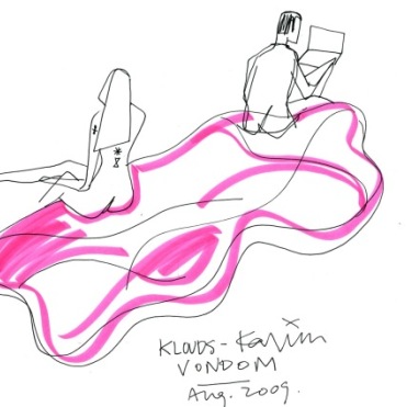 007147 Скамейка Vondom Lava - Вид №4