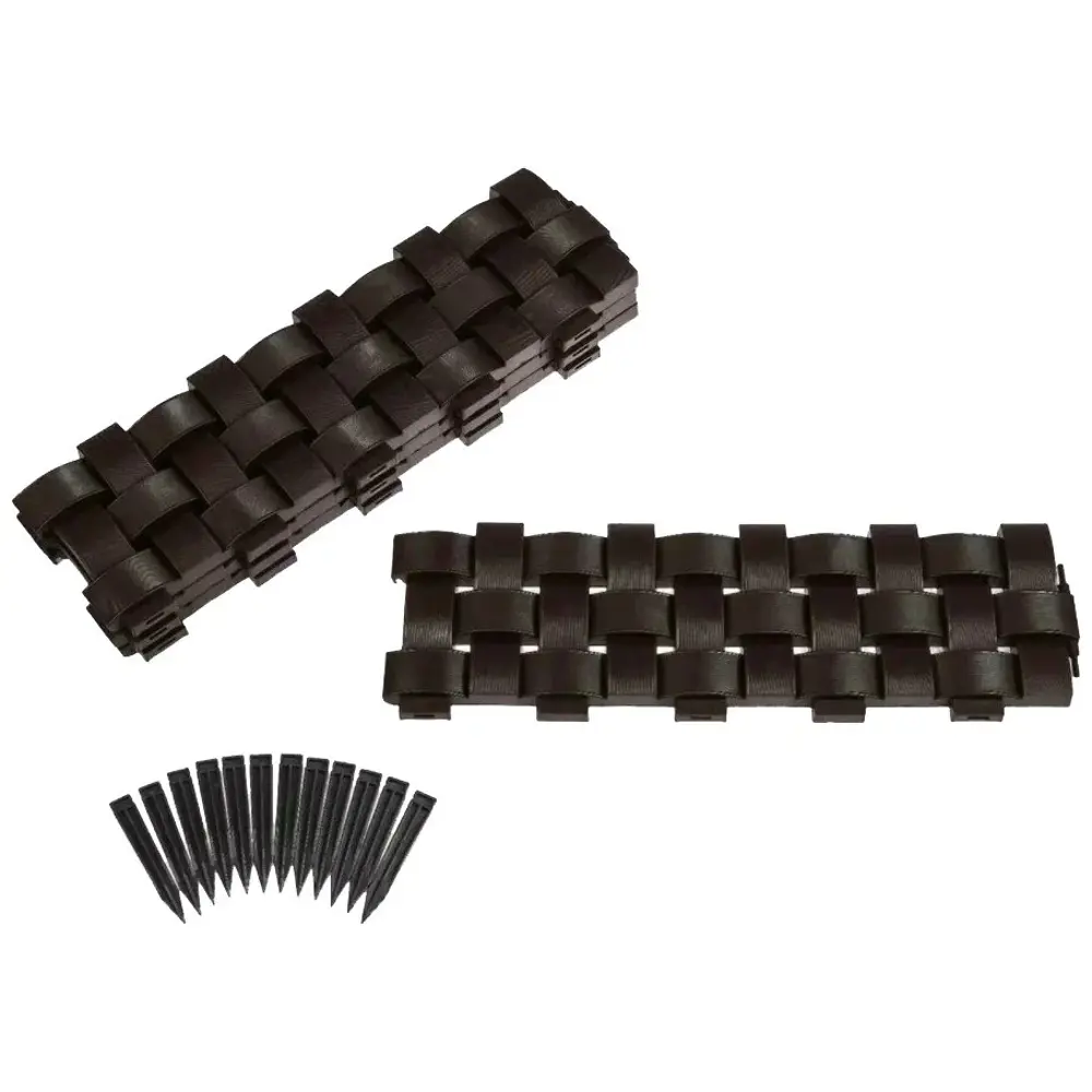 Santreyd Плетёное ограждение для клумб 240 см 87655112 плетенка STLM-1398088 - Вид №2