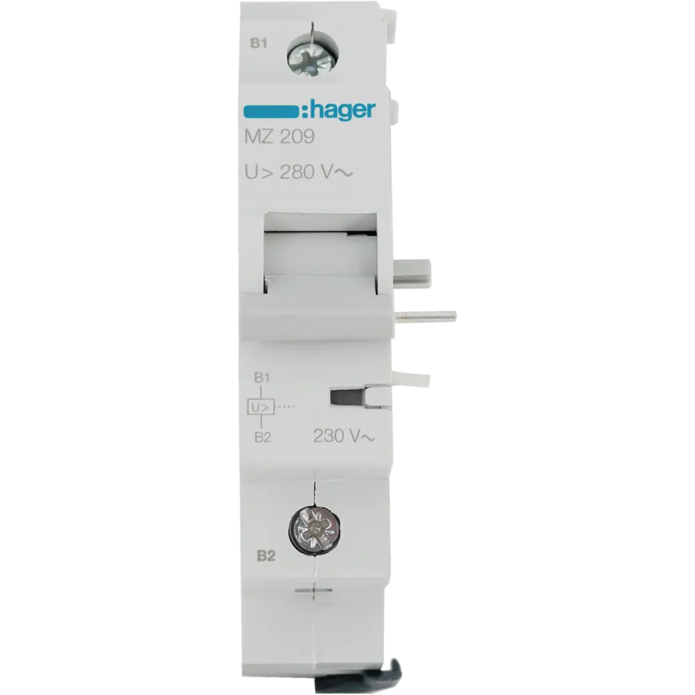 83825378 Расцепитель перенапряжения Hager MZ209 до 63 А STLM-0044745  - Вид №1