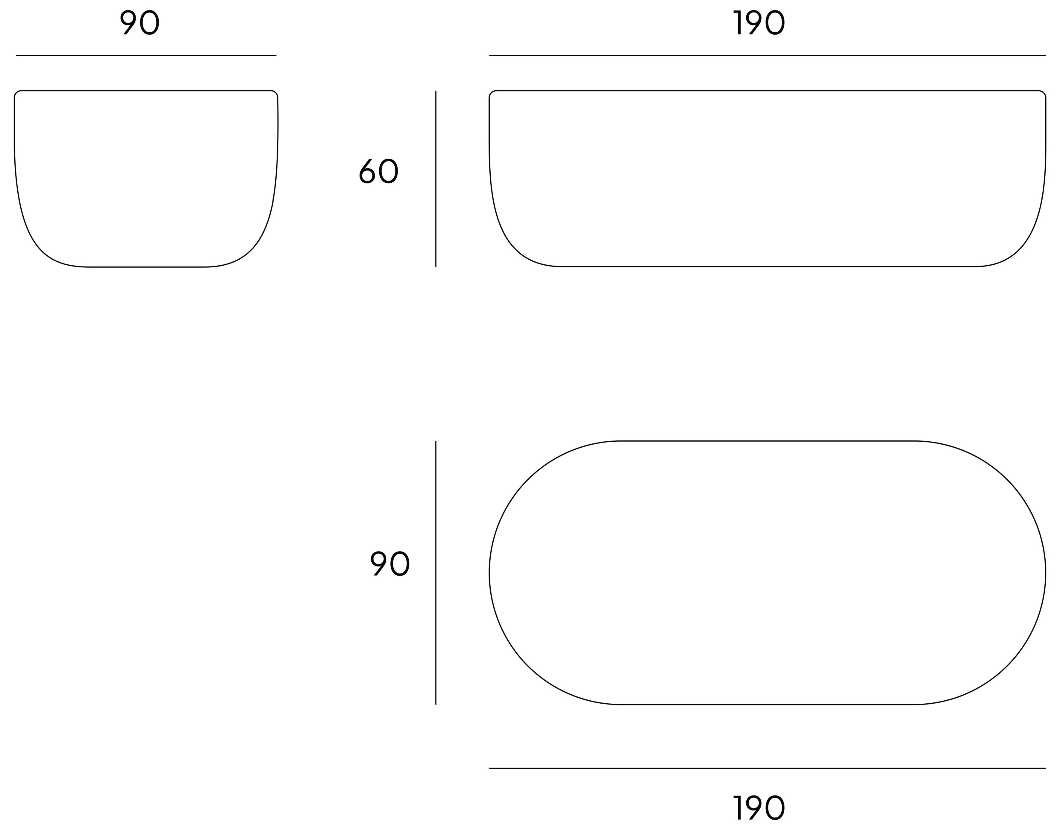 Овальная ванна в пеперино VELTHA® AQUA ARCH-00113444 - Вид №8