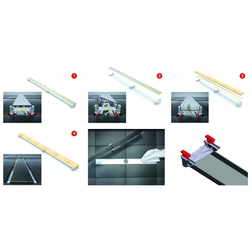 090036 Желоб водосток C1 Norma 500  Berges C1 Norma  - Вид №7