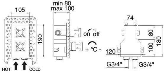 Rubinetterie Treemme Bridge  7886  - Вид №2
