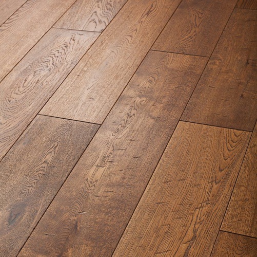 Инженерная доска Montblanc Дуб/Дуб Вилла Нова Дуб с брашью (Текстурированная) 500-1800х180 мм 2600400102 - Вид №4