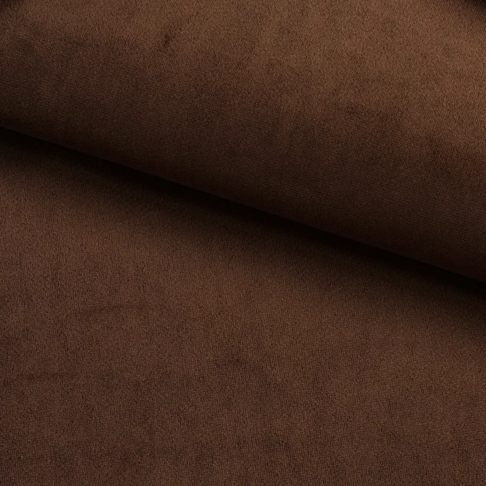 Ткань 1 м/п бархат 300 см цвет темный розово-коричневый GARDEN STLM-2030331 - Вид №2