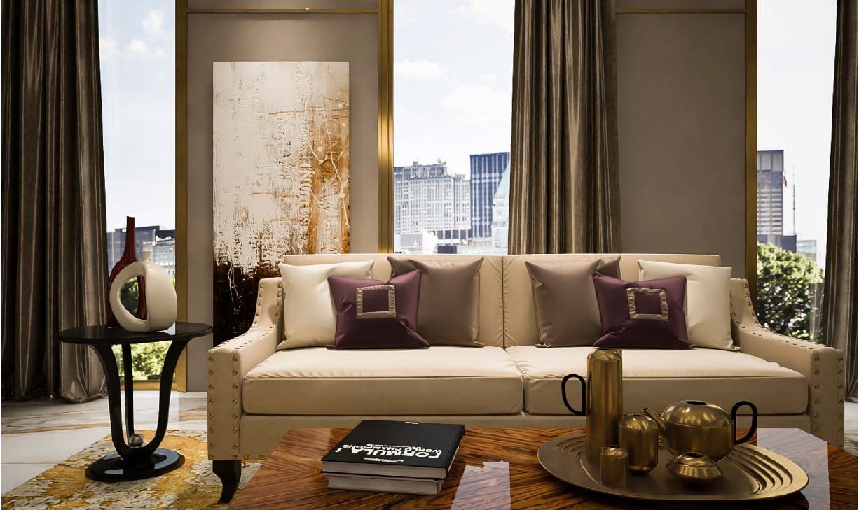 Высокий круглый деревянный журнальный столик GUERRA VANNI Оскар ARCH-00061430 - Вид №3