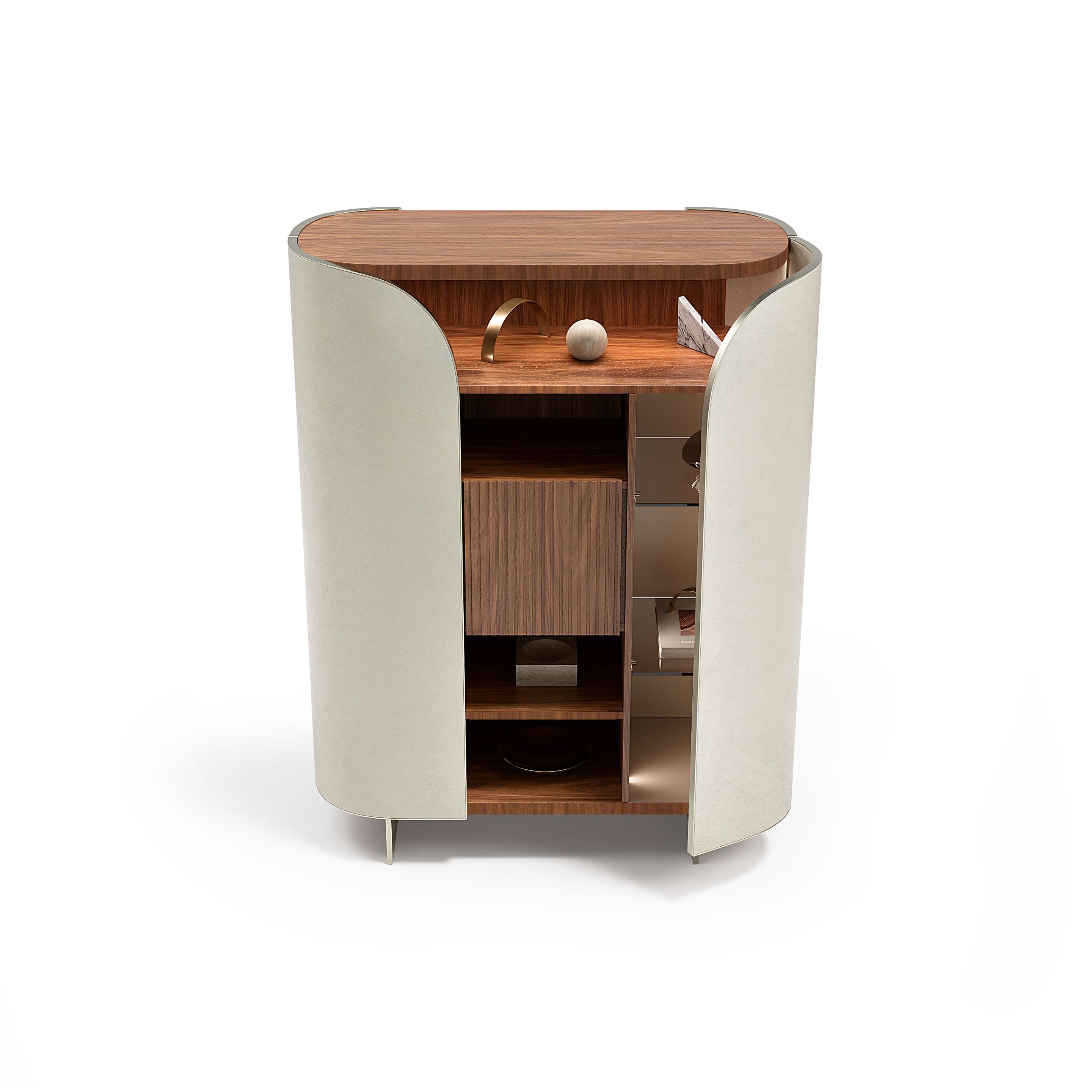 Кожаный шкаф с распашными дверцами Capital Collection ARCH-00126271 - Вид №14