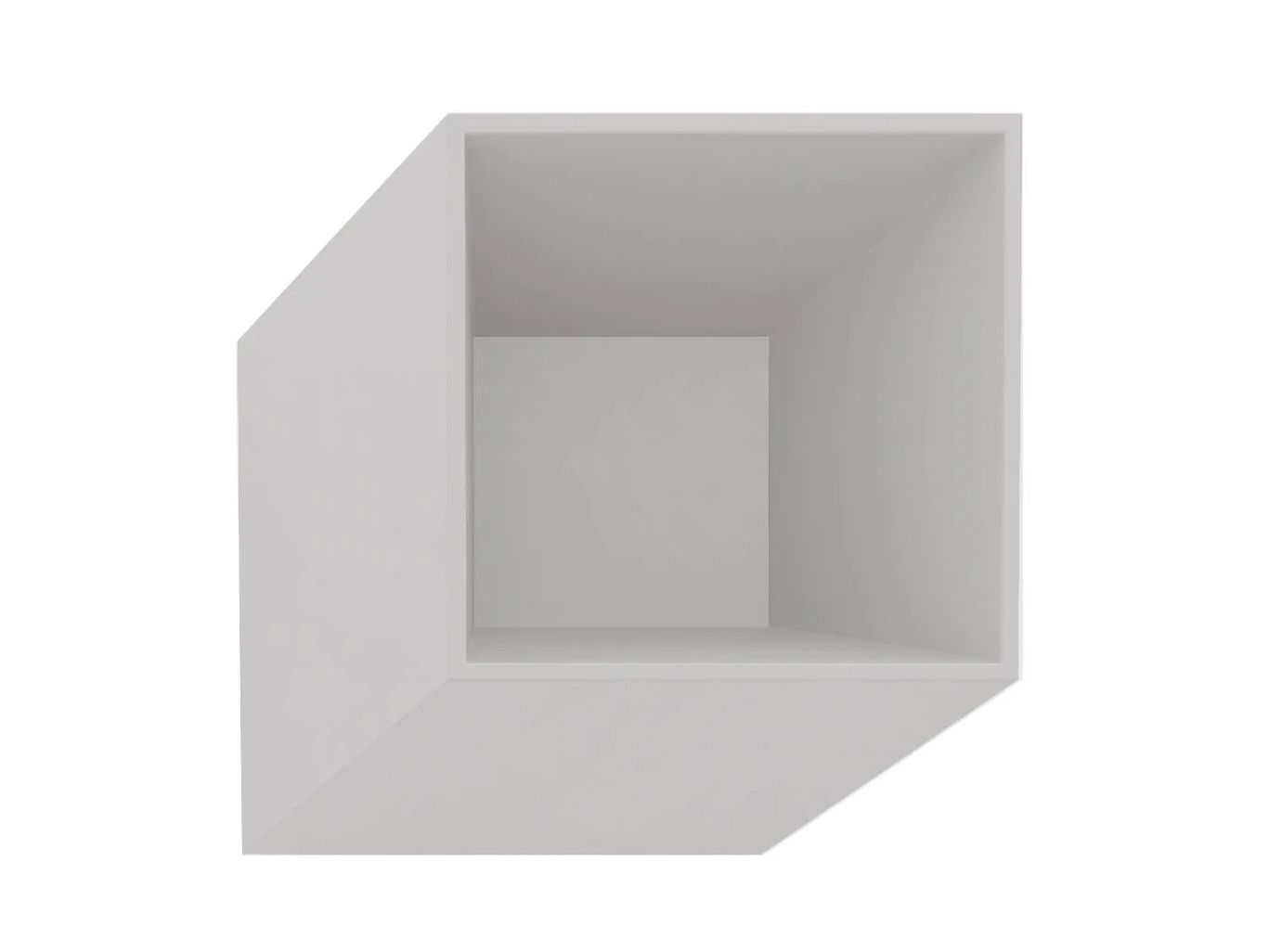 Деревянный навесной шкаф FID Paris OPTIC BASE ARCH-00135124 - Вид №11