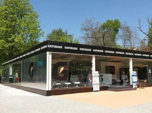 CAGIS Экран для дехора из стали и стекла